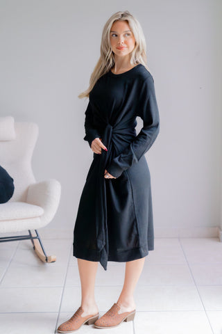 Midnight Mistletoe Dress