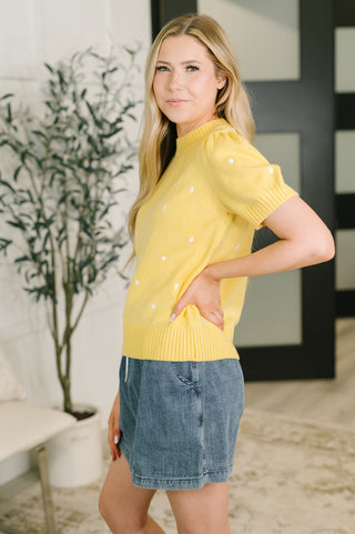 Just One More Look Sweater Knit Top