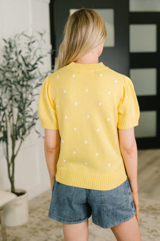 Just One More Look Sweater Knit Top