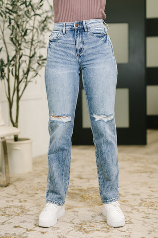 Kayla High Waist Rigid Magic Slim Straight