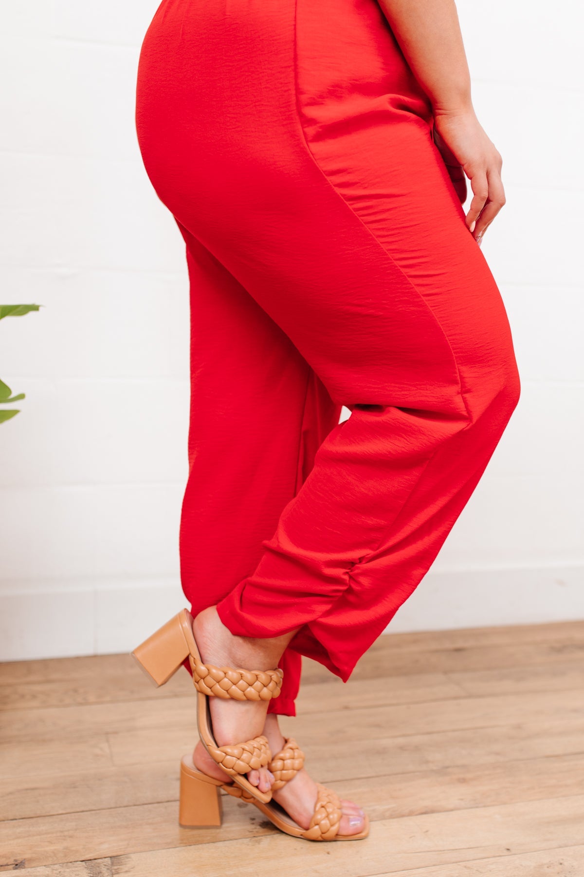 Livin' The Dream Jumpsuit in Red MadreForte LLC