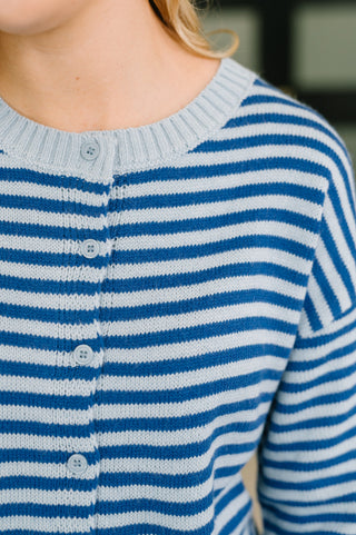 Never Let Me Down Brushed Button Down Cardigan