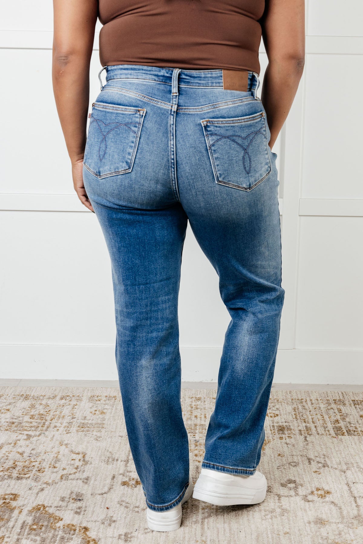 Nivea Vintage Wash Thermal Straight Jeans MadreForte LLC