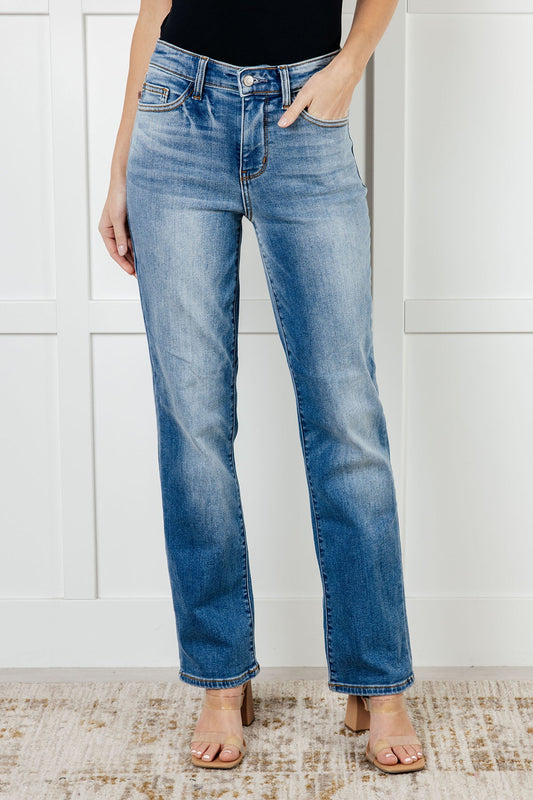 Nivea Vintage Wash Thermal Straight Jeans MadreForte LLC