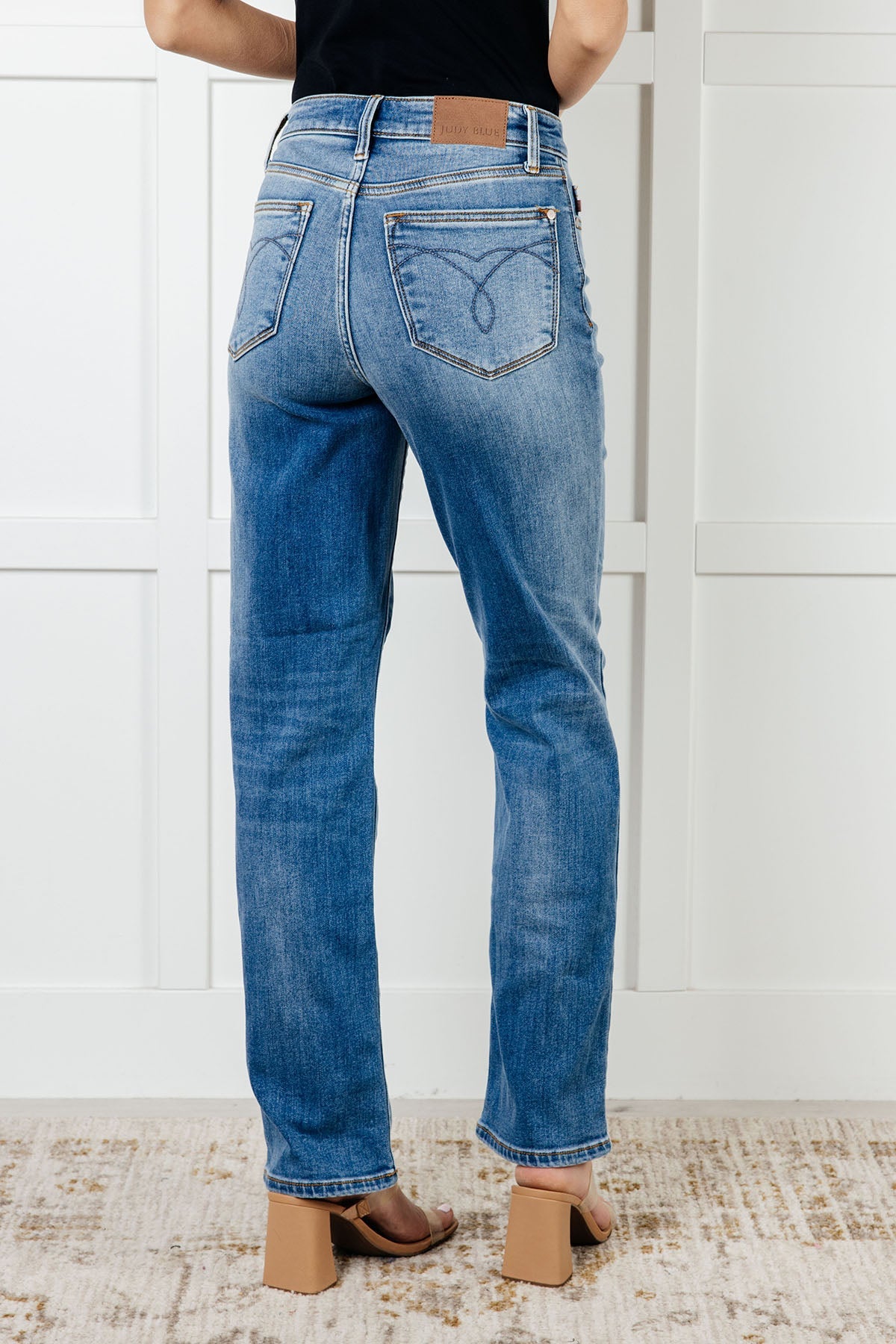 Nivea Vintage Wash Thermal Straight Jeans MadreForte LLC