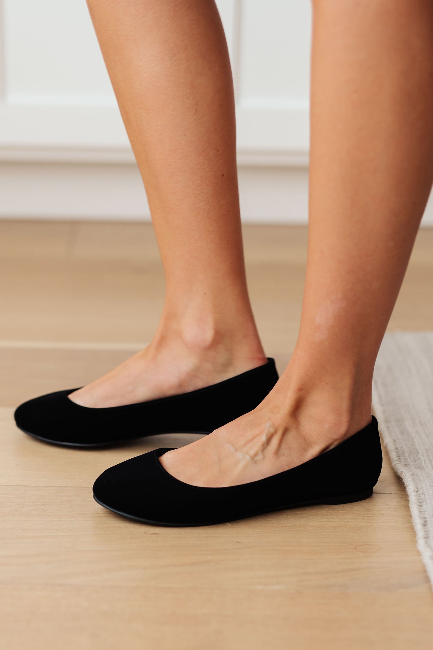 On Your Toes Ballet Flats in Black MadreForte LLC