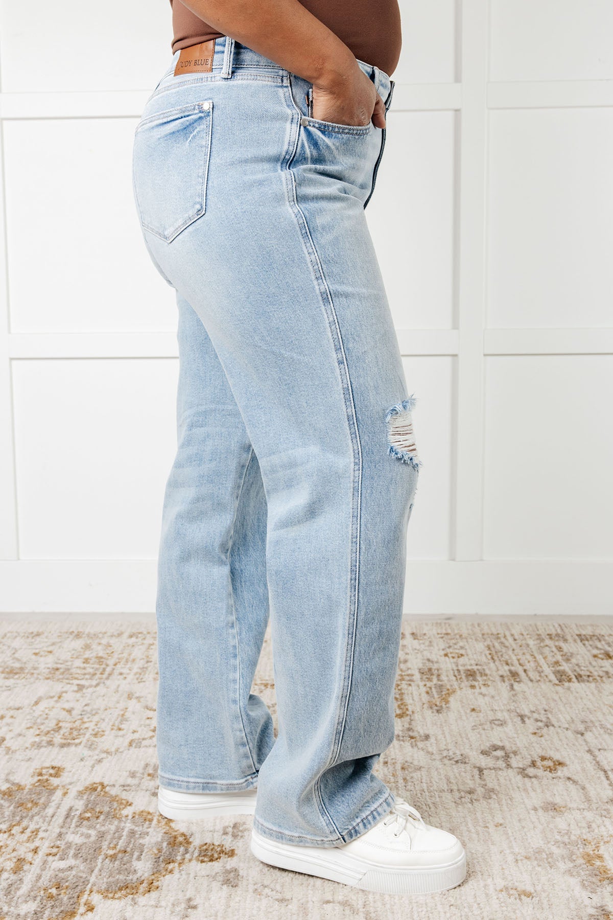 Patricia High Rise Rigid Magic 90's Straight Jeans MadreForte LLC