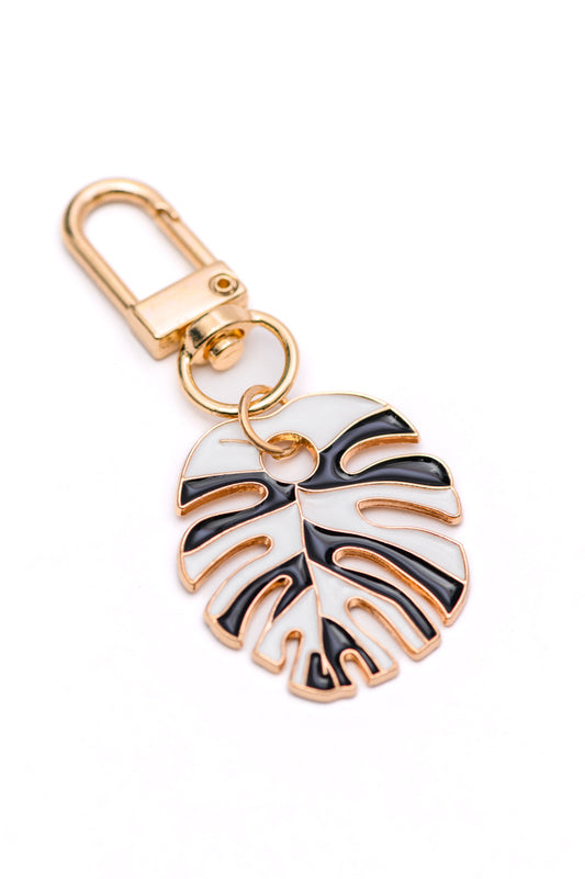 Plant Lover Monstera Keychain MadreForte LLC