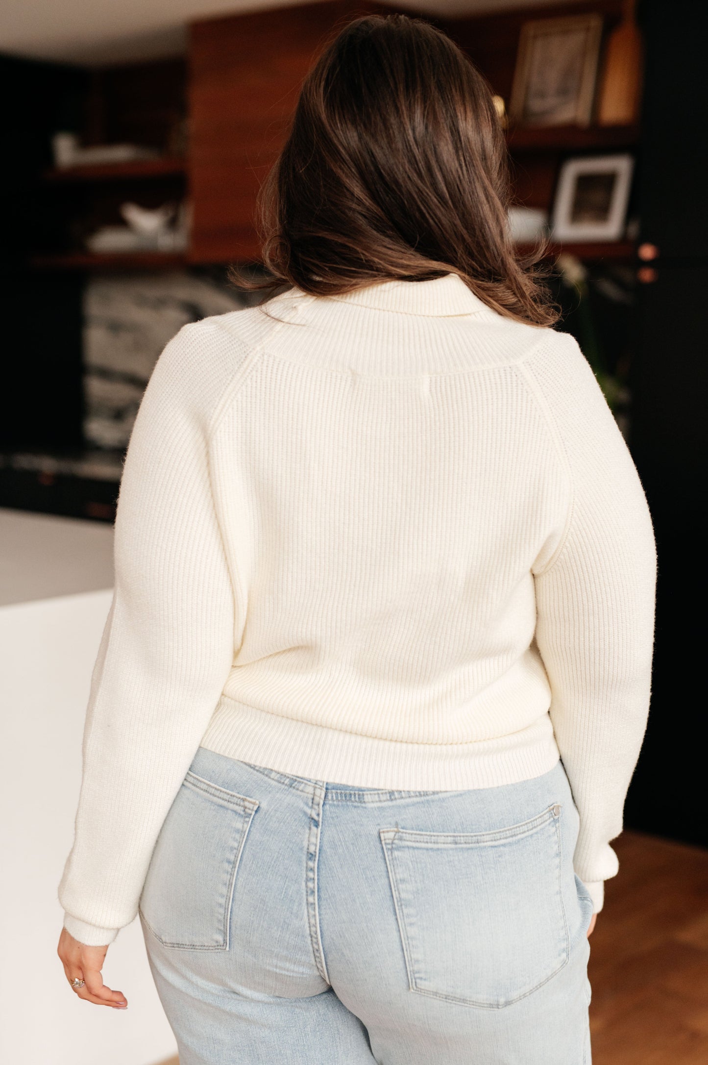 Requisite Request Surplice Crop Sweater MadreForte LLC