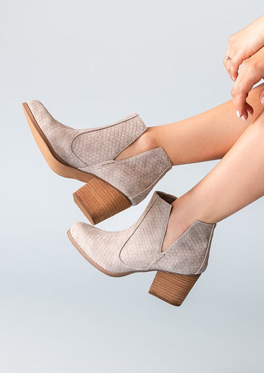 Tarim Bootie in Grey MadreForte LLC