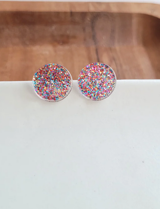 Sophie Studs - Rainbow Glitter MadreForte LLC