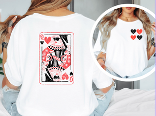 Queen of Hearts Tee