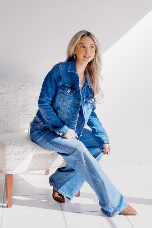 Sea Spray Frayed Jacket