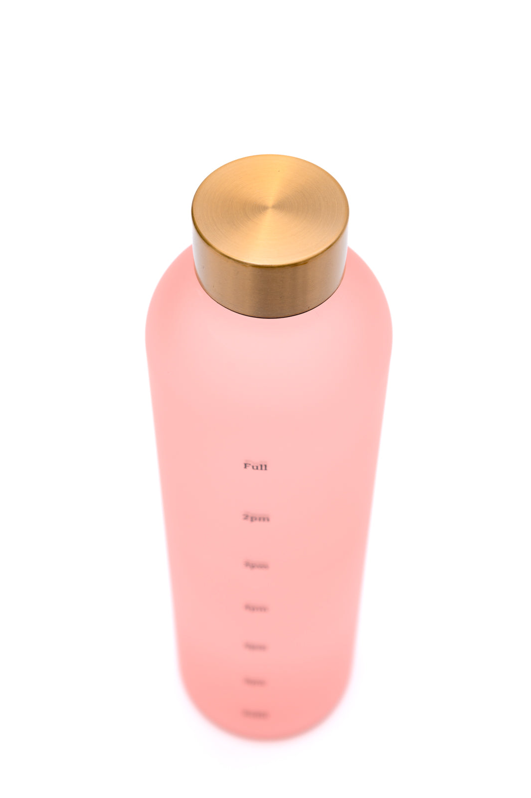 Sippin' Pretty 32 oz Translucent Water Bottle in Pink & Gold MadreForte LLC