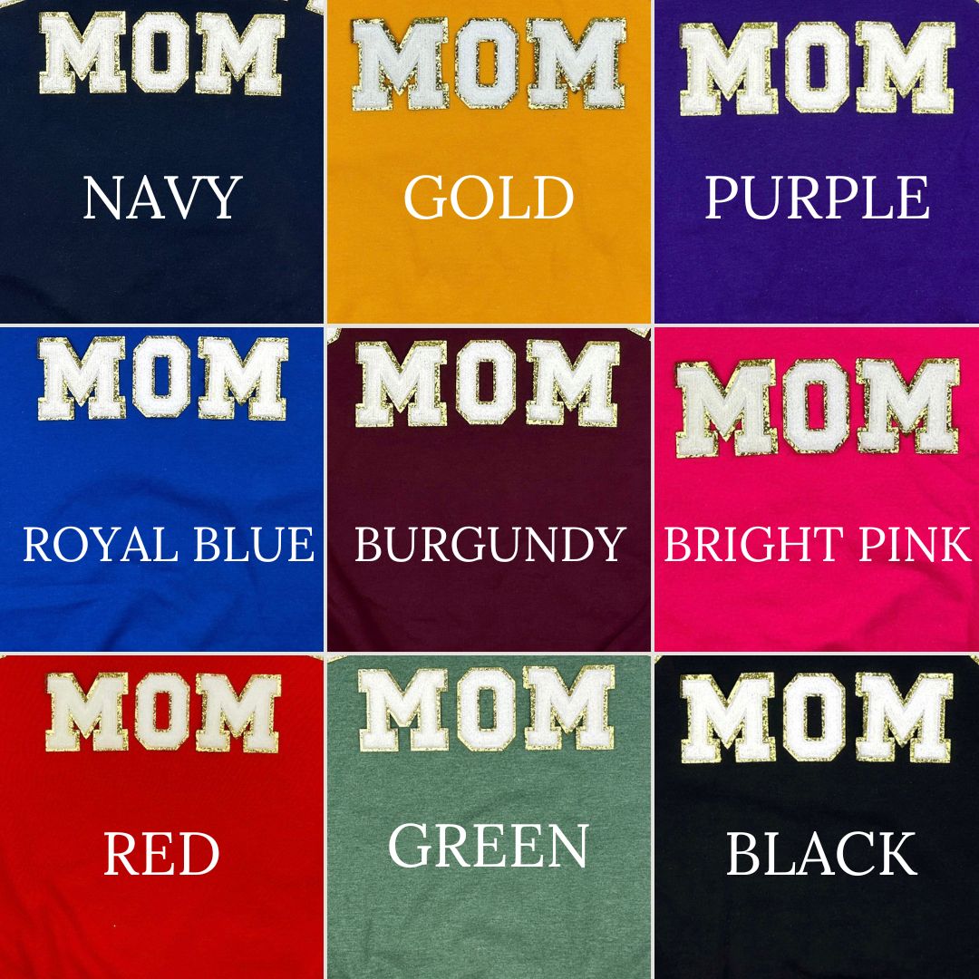 Soccer Mom Chenille Patch Sweatshirt MadreForte LLC