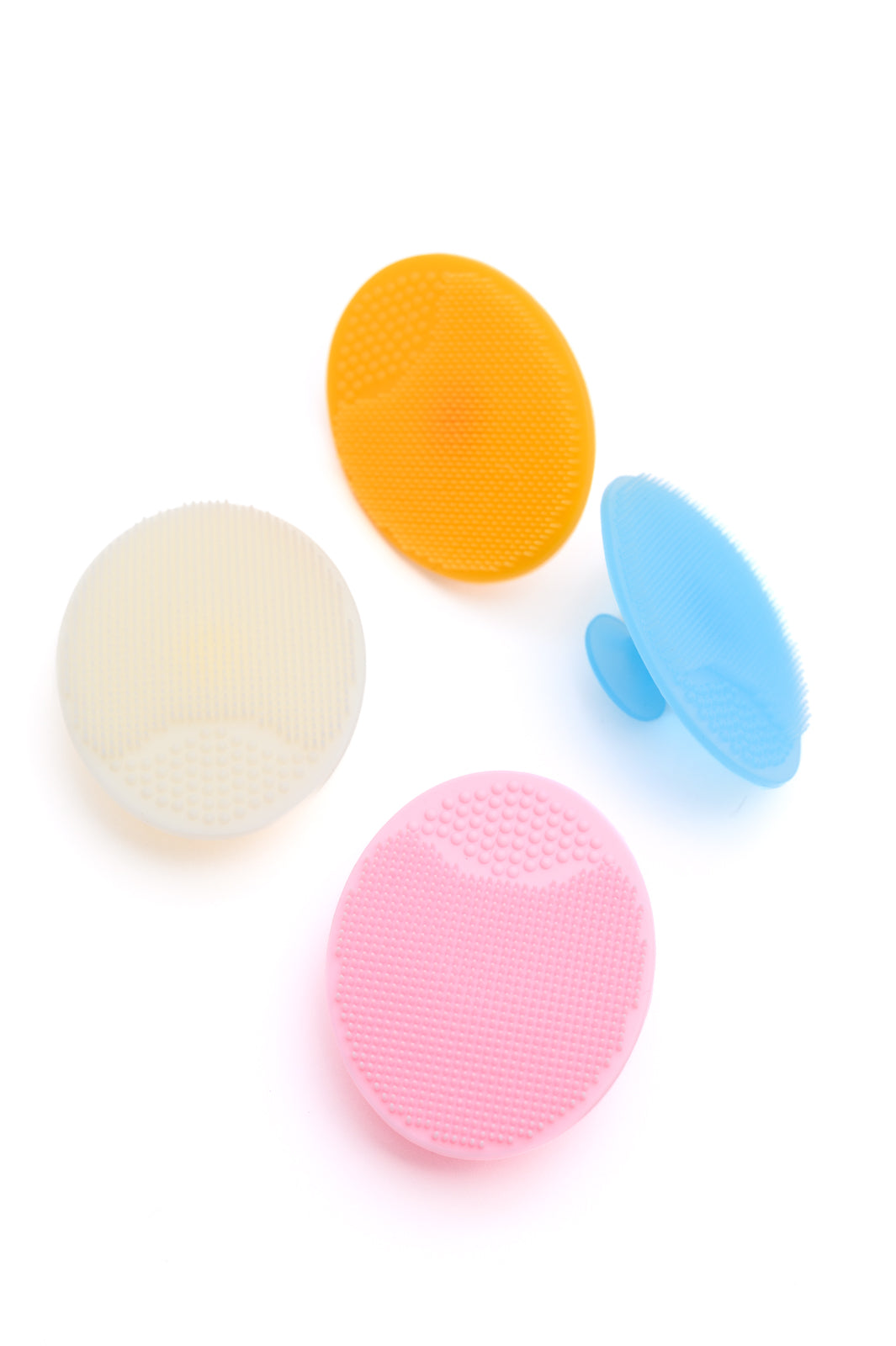 Squeaky Clean Silicone Facial Cleansing Brush Pack of 4 MadreForte LLC