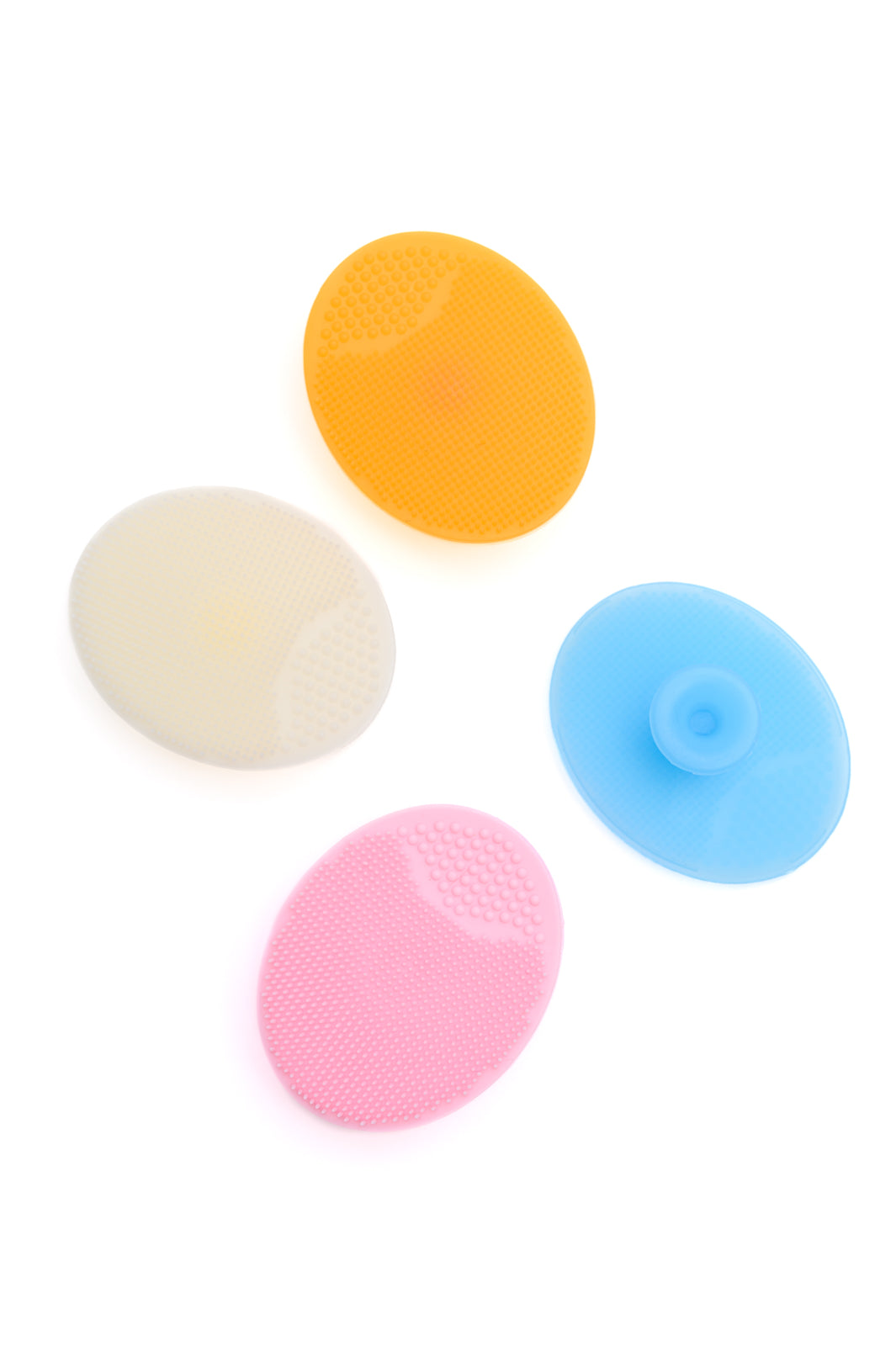 Squeaky Clean Silicone Facial Cleansing Brush Pack of 4 MadreForte LLC