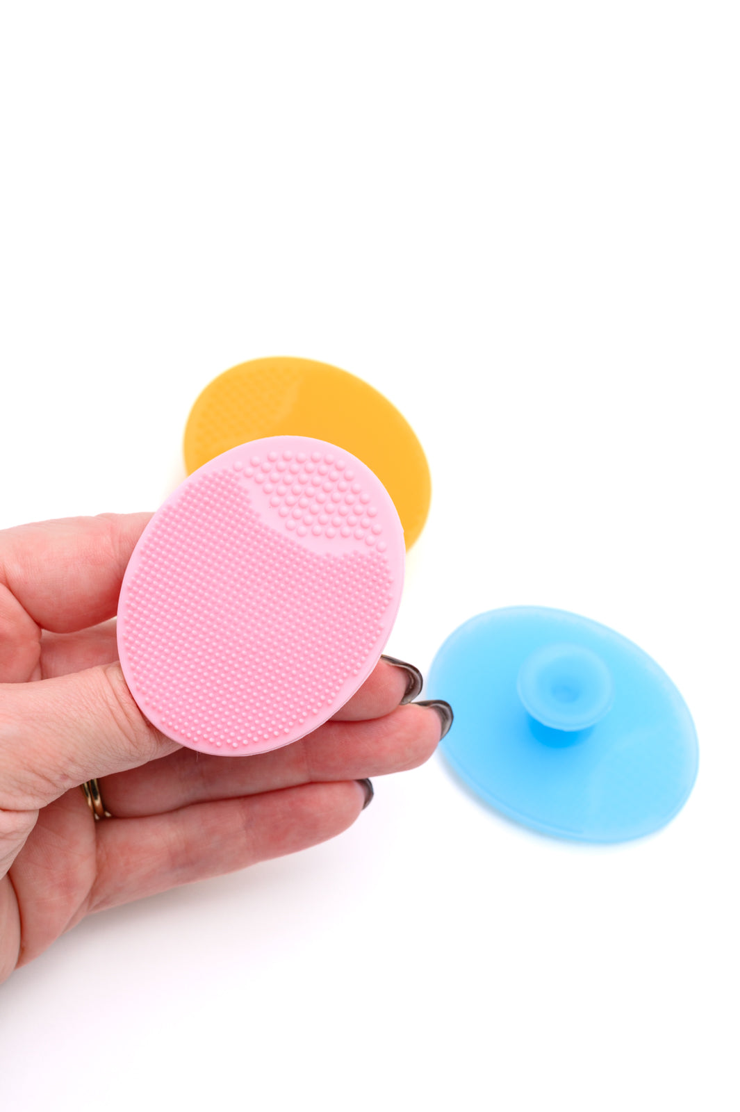 Squeaky Clean Silicone Facial Cleansing Brush Pack of 4 MadreForte LLC