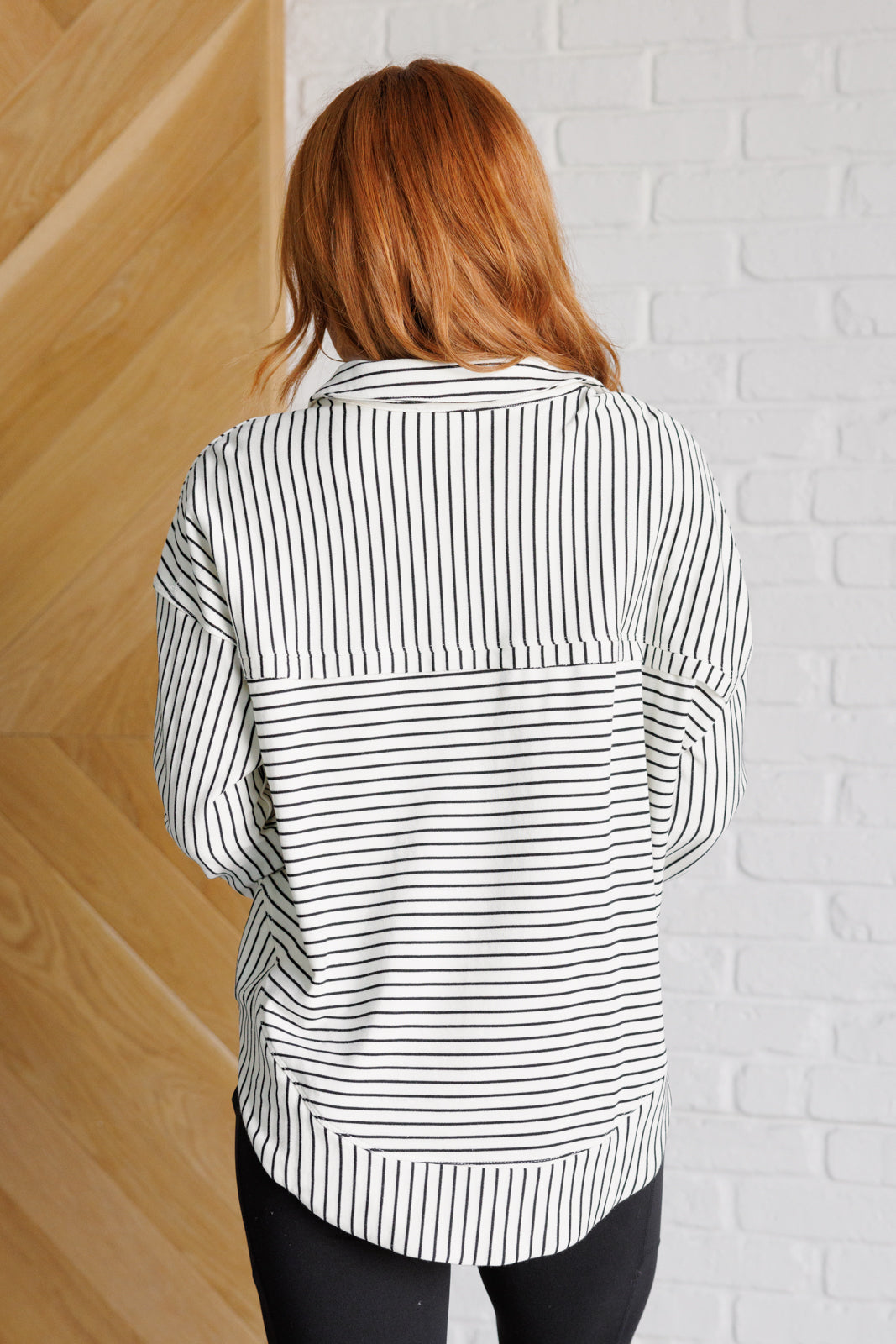 Striped Serendipity Pullover MadreForte LLC