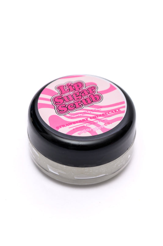 SugarGlow Co Sugar Lip Scrub Strawberry Cheesecake *Almost Perfect MadreForte LLC