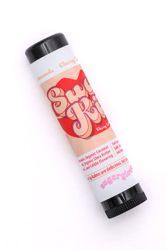 SugarGlow Co Sweet Kiss Lip Balm Cherry Lemonade *Almost Perfect MadreForte LLC