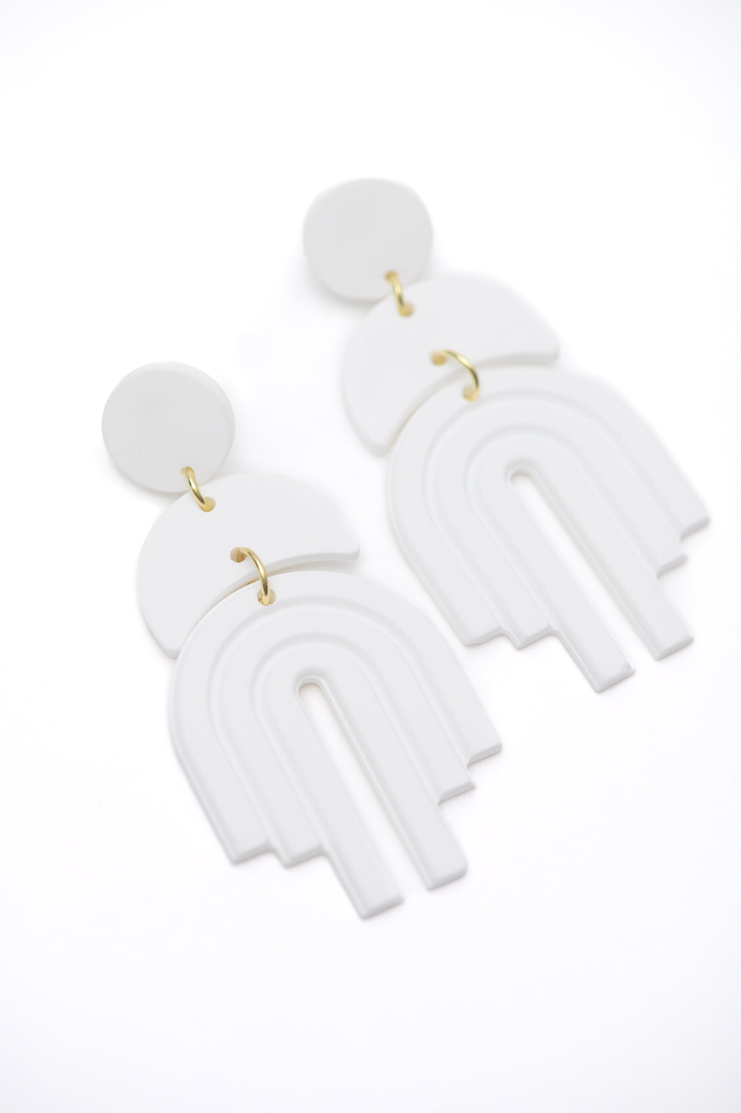 This Promise  Earrings in Cream MadreForte LLC