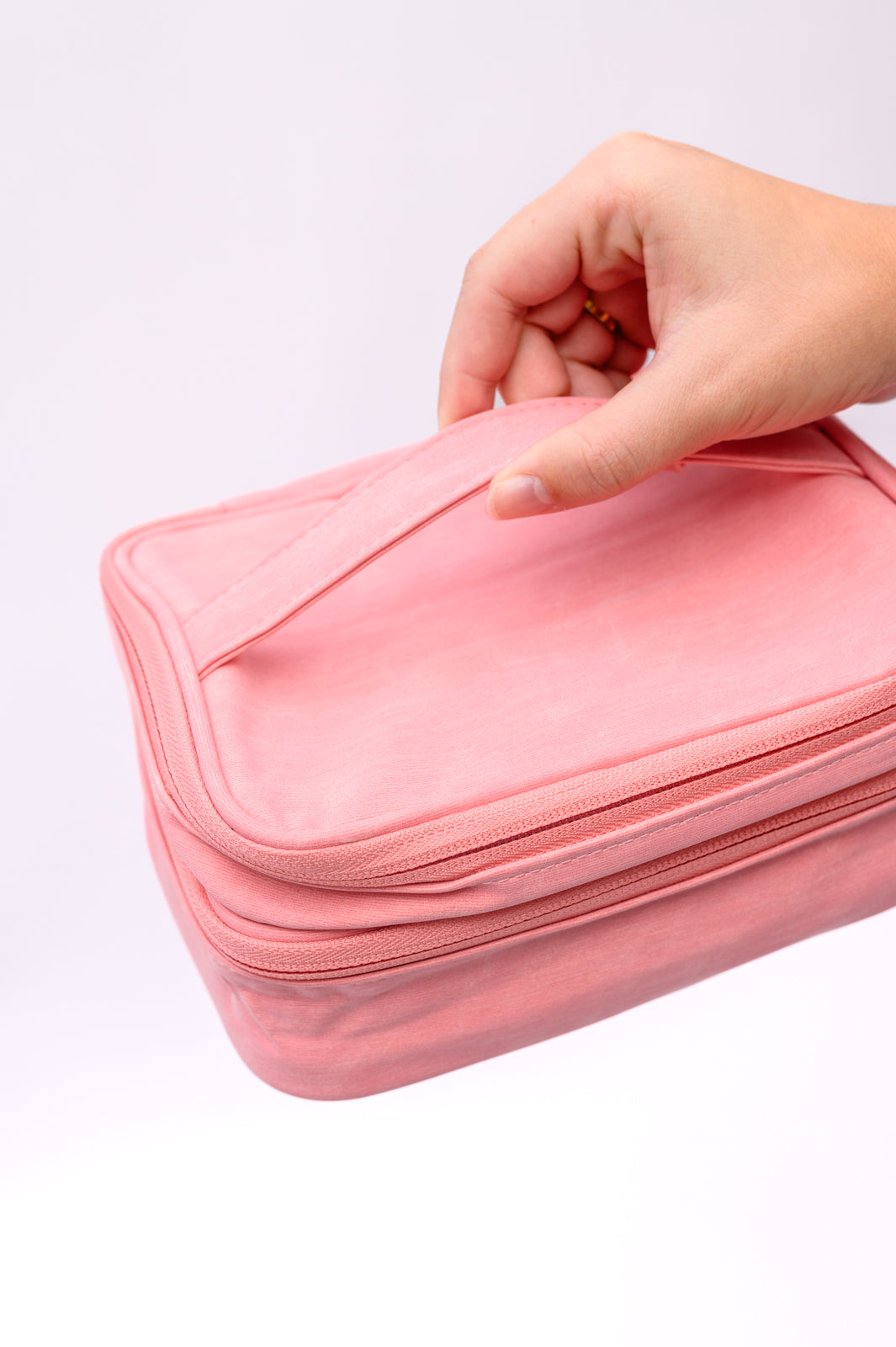 Travel Cord Organizer Case in Pink MadreForte LLC