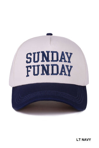Sunday Funday NAVY Cap