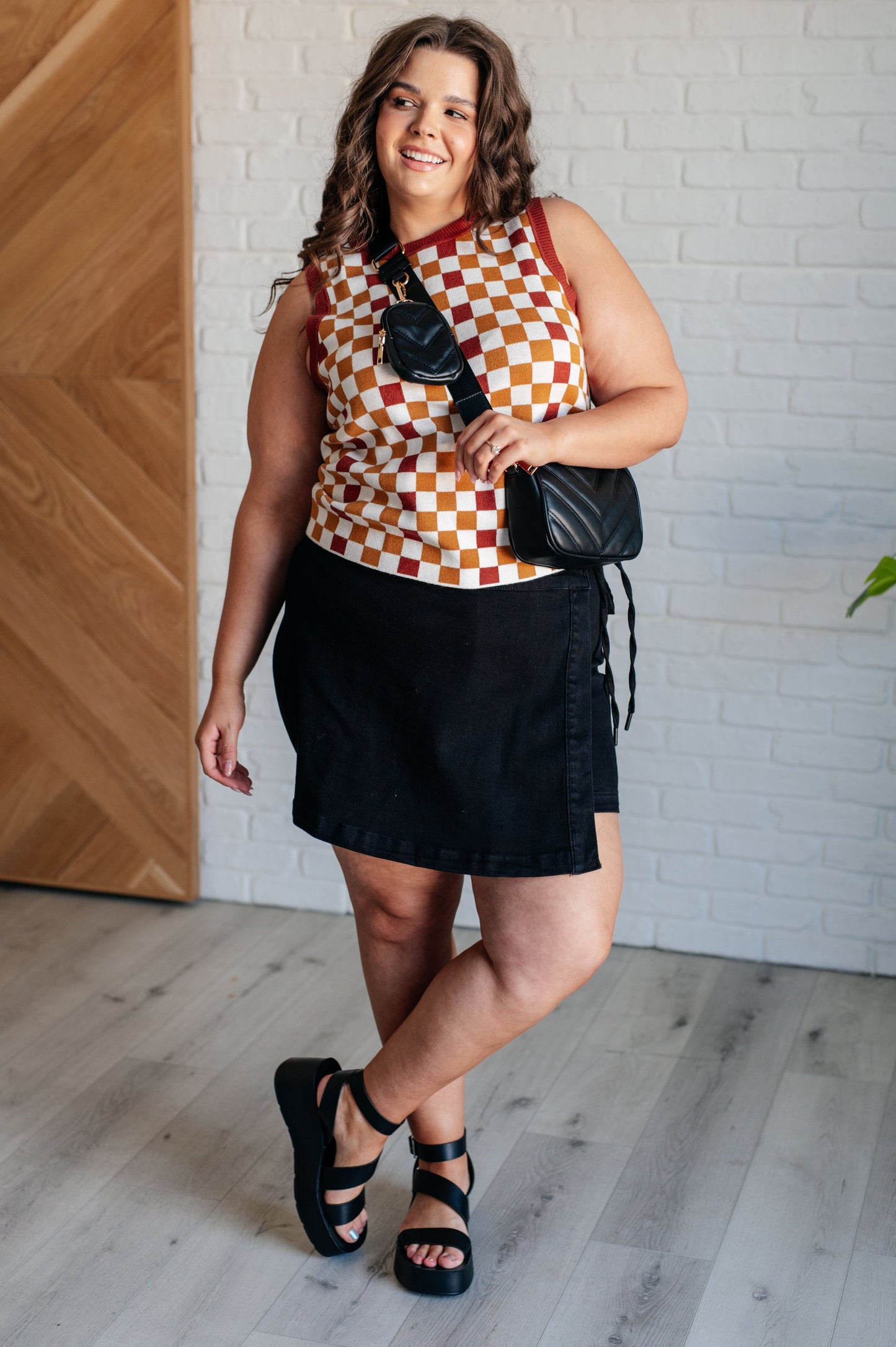 Under Your Spell Crossbody in Black MadreForte LLC