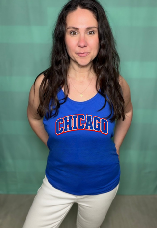 Chicago Blue Tank