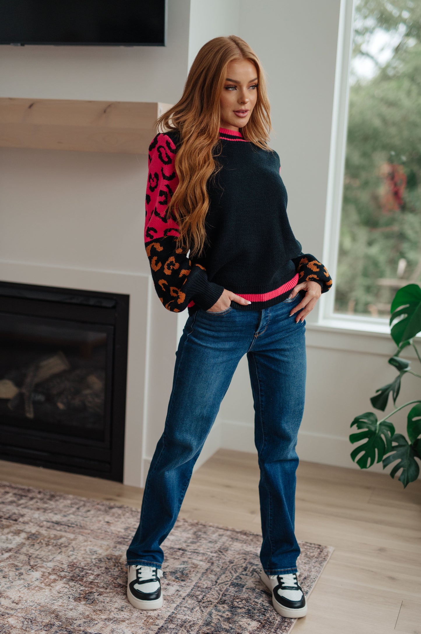 Wild About You Animal Print Sweater MadreForte LLC