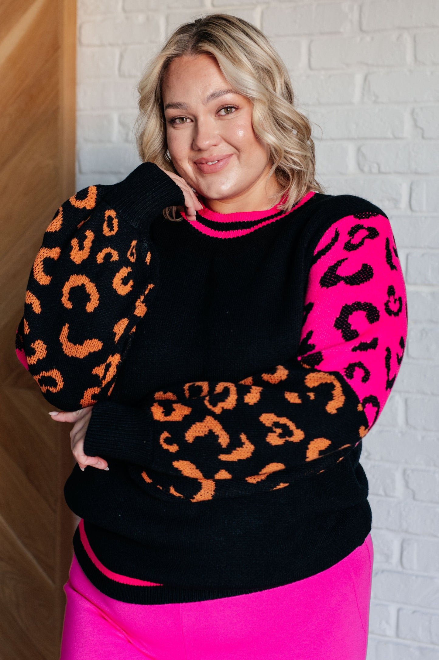 Wild About You Animal Print Sweater MadreForte LLC