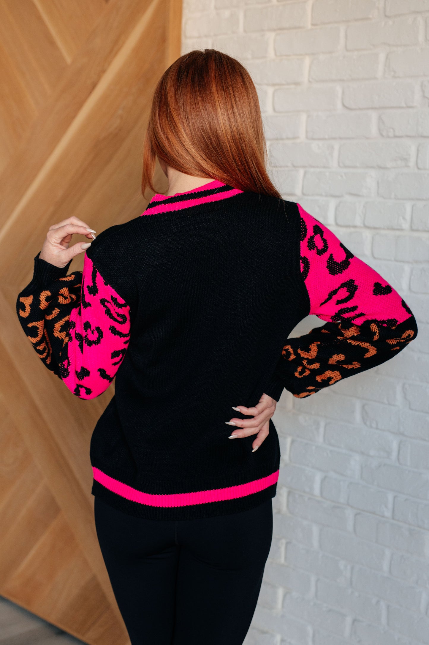 Wild About You Animal Print Sweater MadreForte LLC