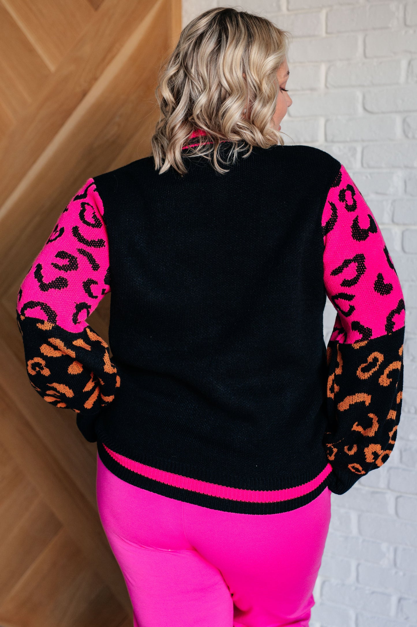 Wild About You Animal Print Sweater MadreForte LLC