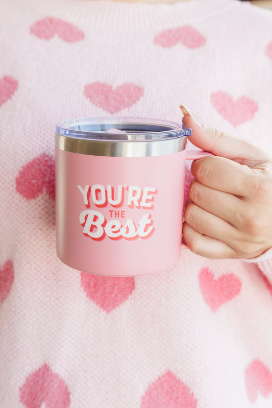 You're The Best 14 Oz Double Walled Travel Mug MadreForte LLC