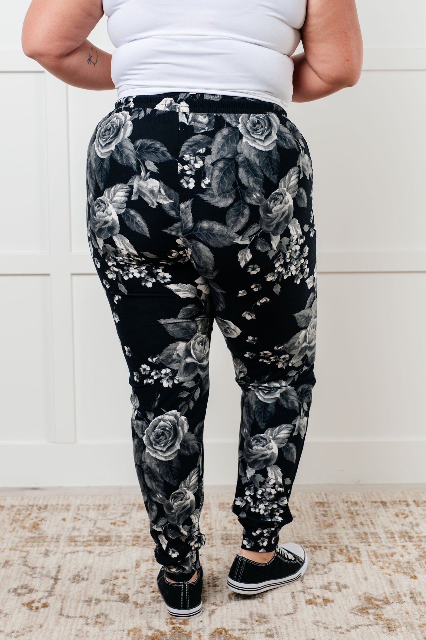 Your New Favorite Joggers in Rose Print MadreForte LLC