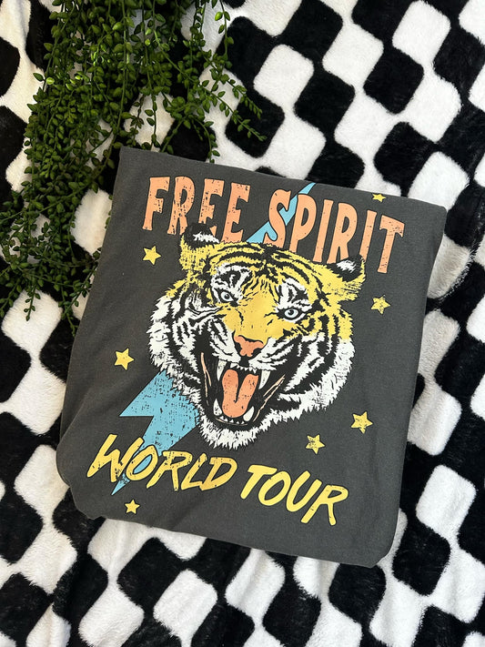 Free Spirit World Tour Graphic Tee MadreForte LLC