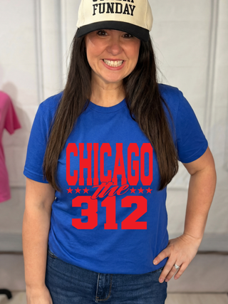 Chicago Bold Red Tee