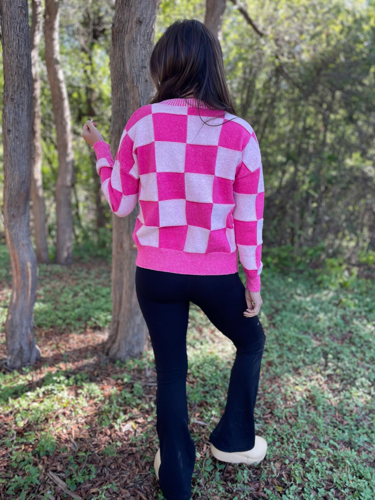 PREORDER: All My Life Checkered Cardigan in Three Colors MadreForte LLC