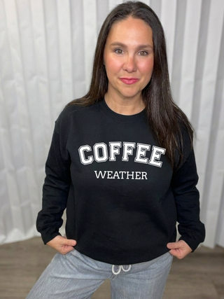 Coffee Weather Crewneck Sweatshirt