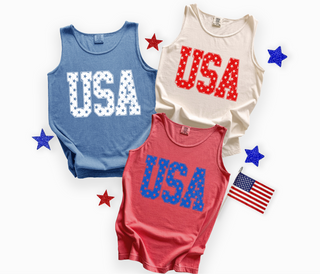 Distressed USA Tank