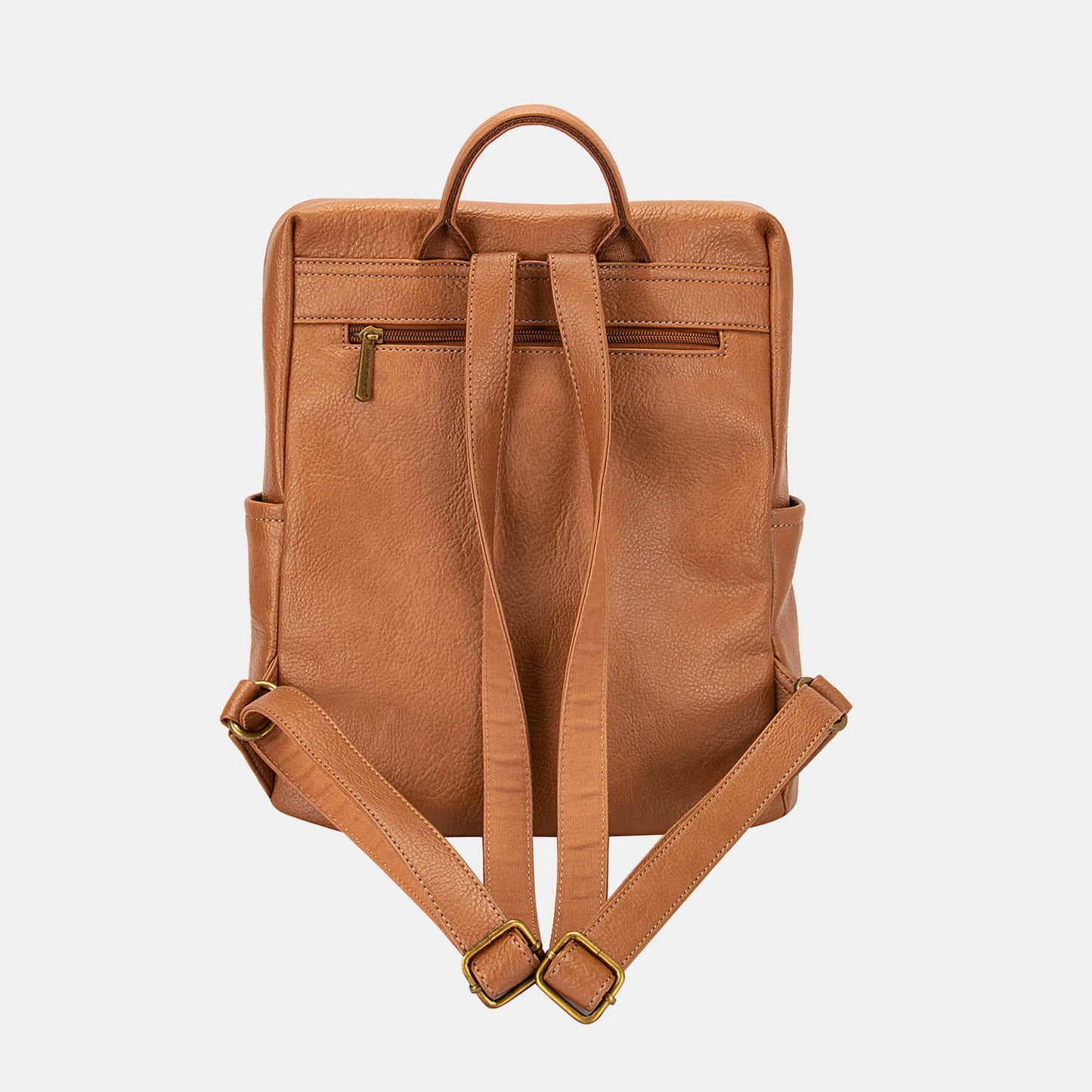 David Jones PU Leather Backpack Bag MadreForte LLC