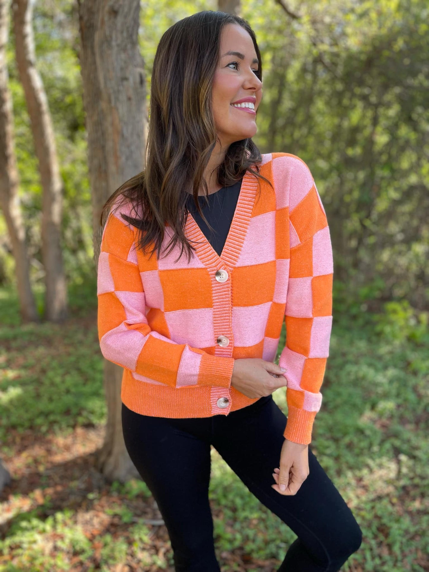 PREORDER: All My Life Checkered Cardigan in Three Colors MadreForte LLC