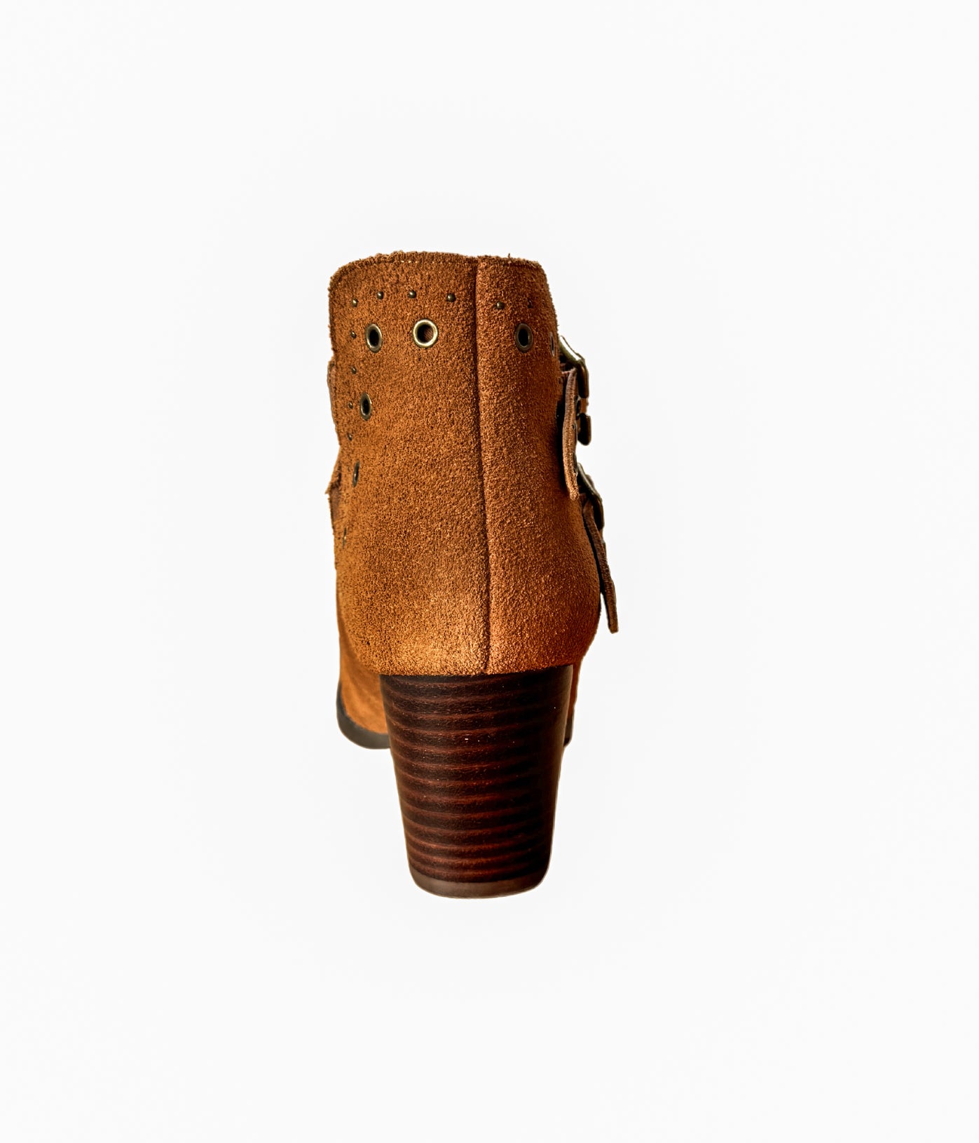 Elsa Leather Ankle Boot in Tan MadreForte LLC