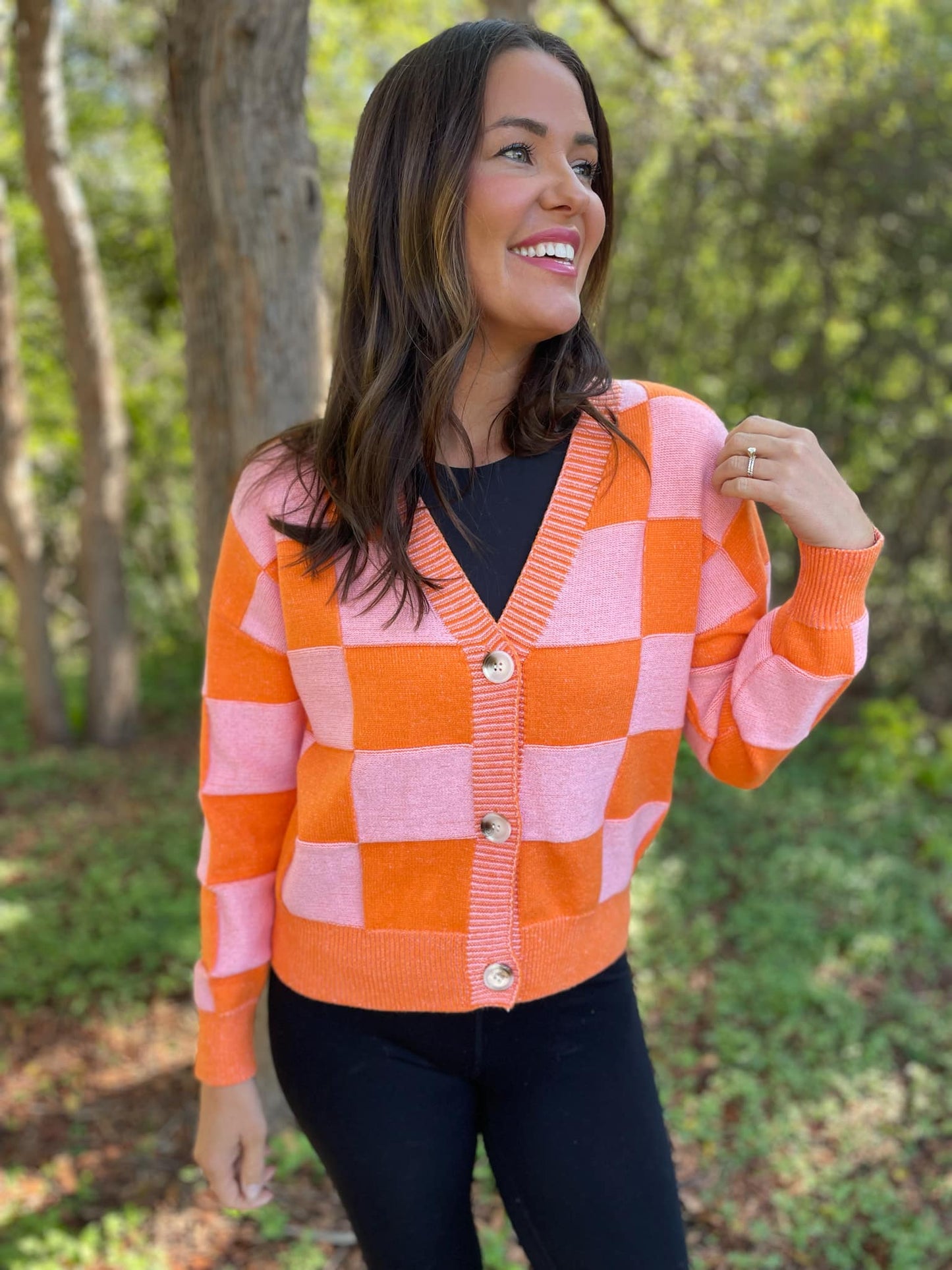 PREORDER: All My Life Checkered Cardigan in Three Colors MadreForte LLC