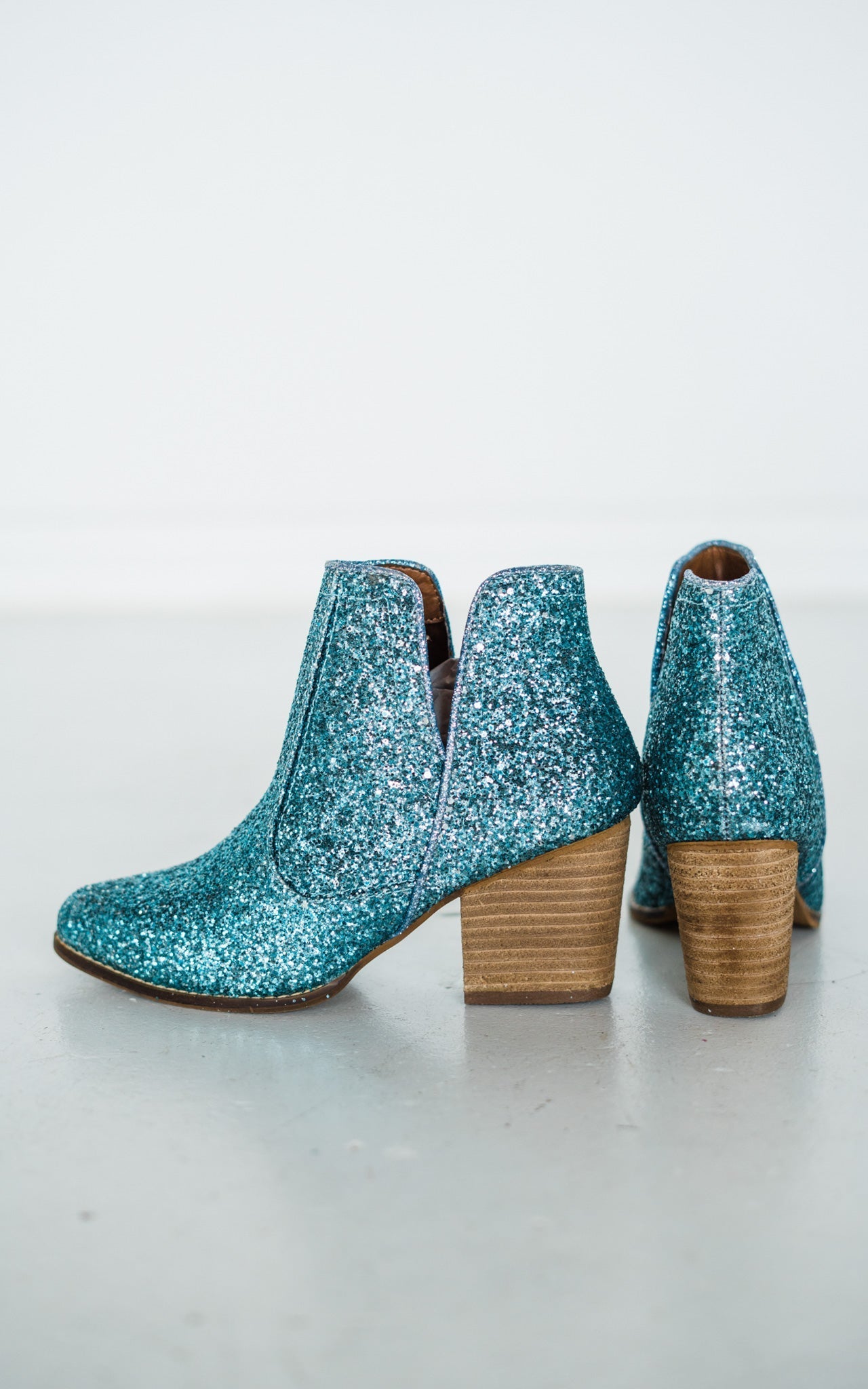 Fiera Booties in Blue MadreForte LLC