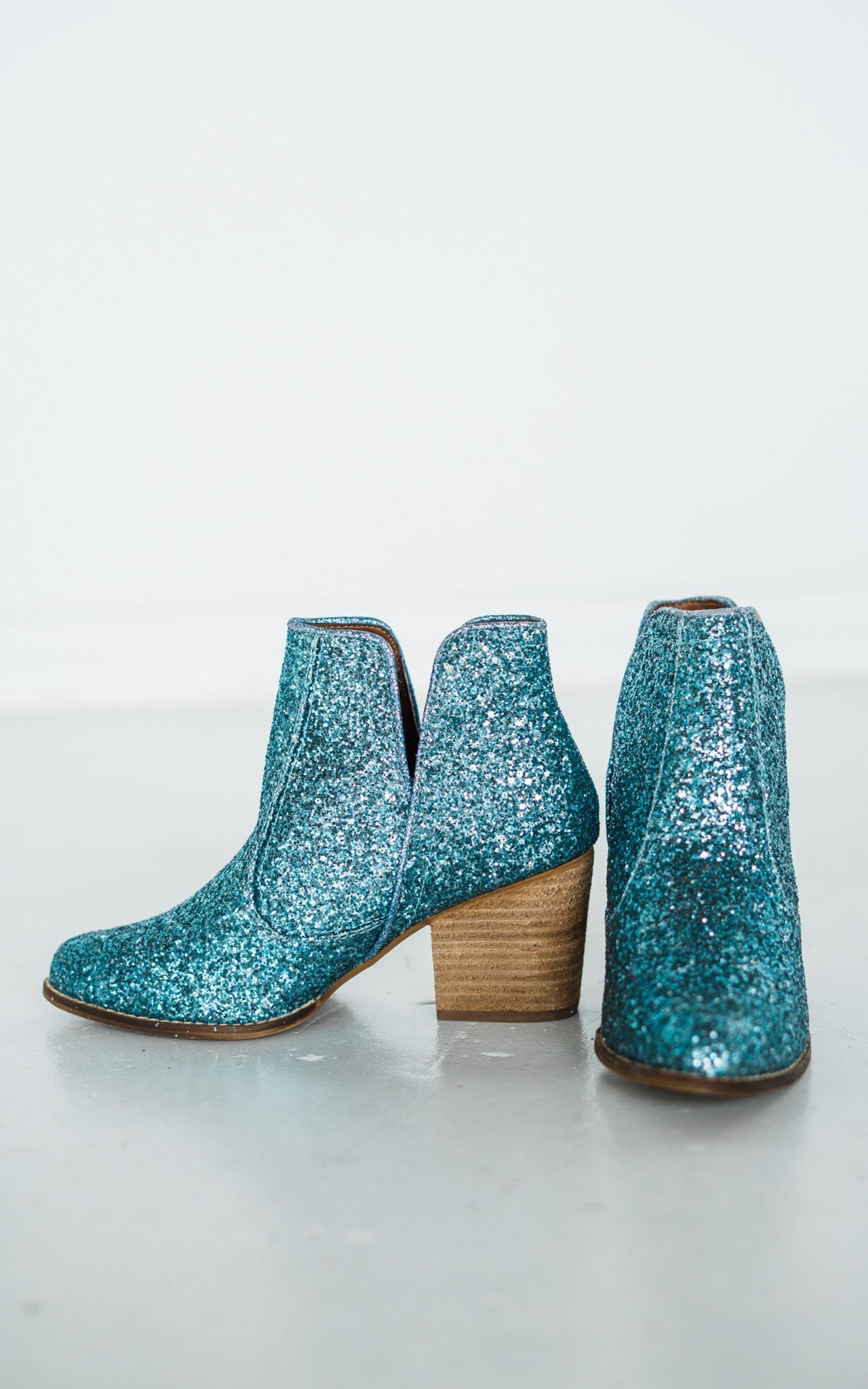 Fiera Booties in Blue MadreForte LLC