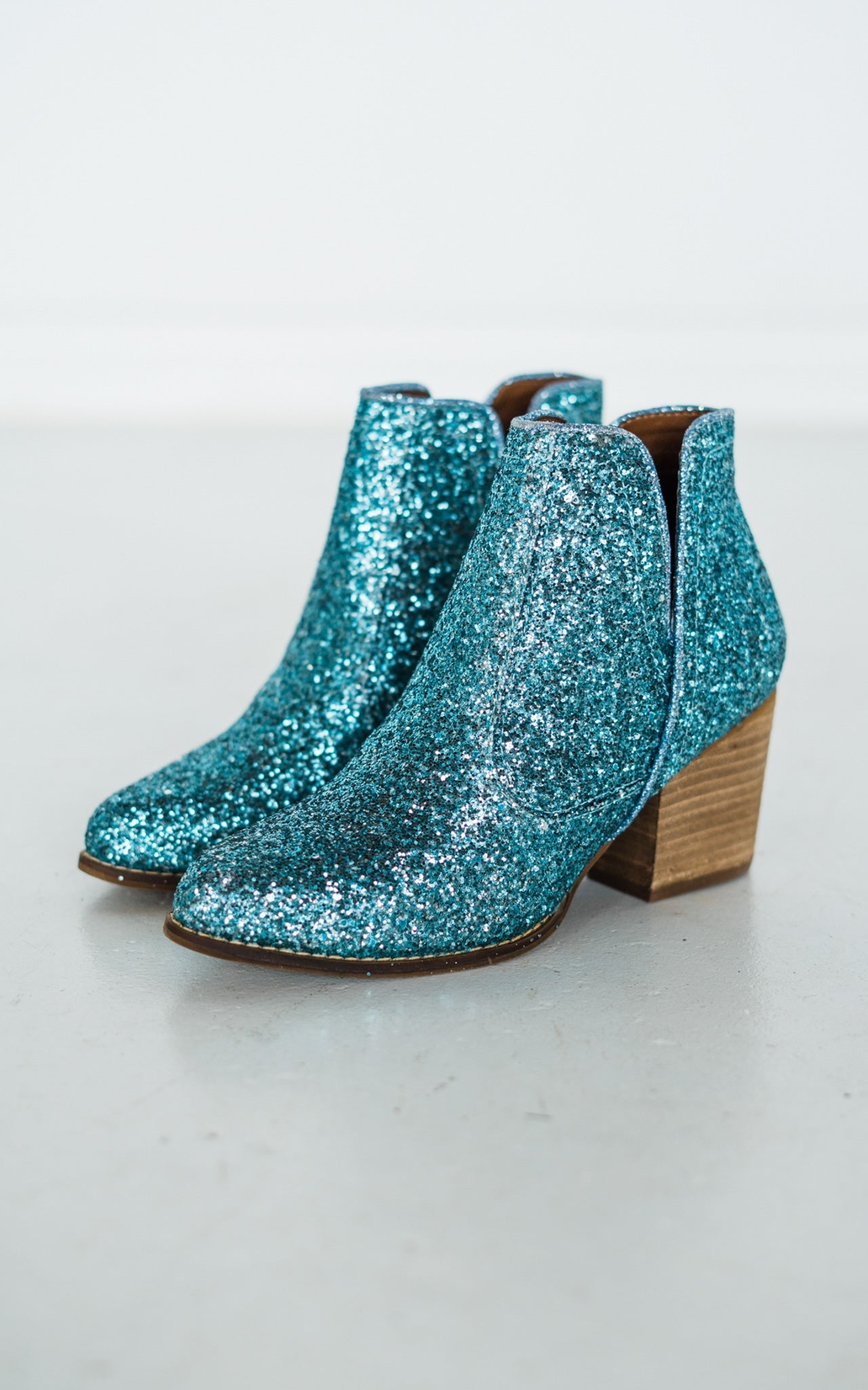 Fiera Booties in Blue MadreForte LLC