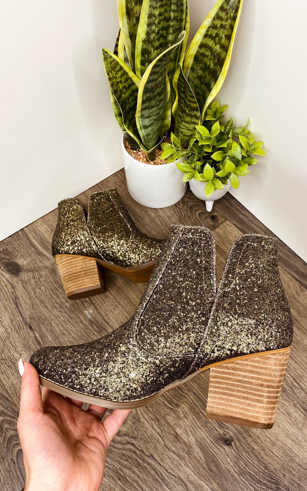 Fiera Booties in Bronze MadreForte LLC