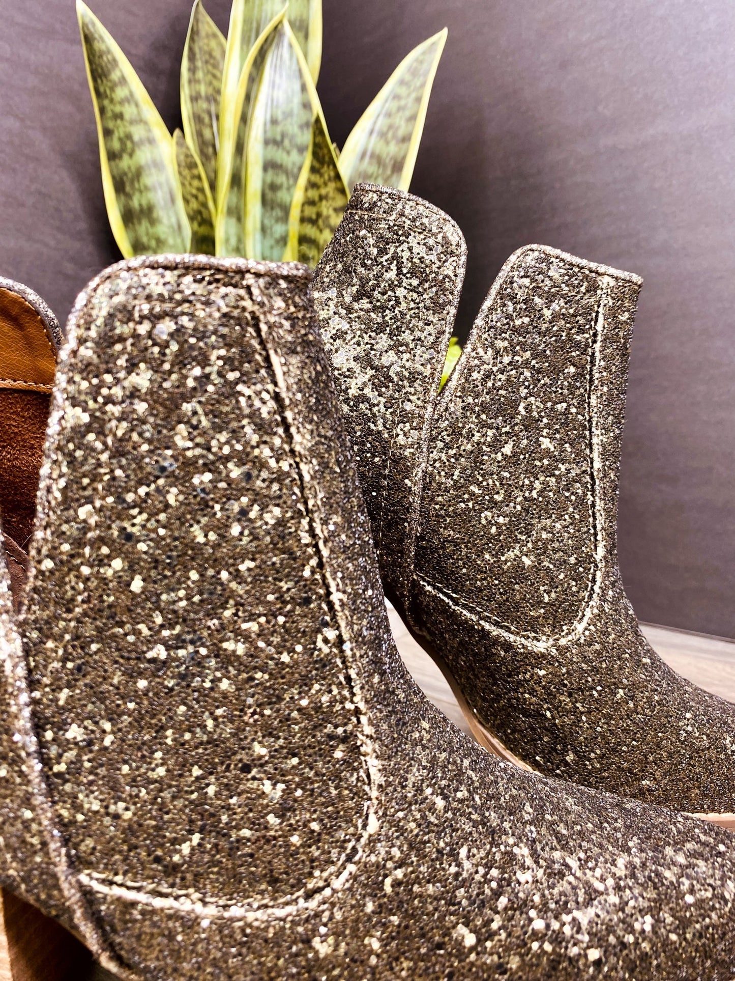 Fiera Booties in Bronze MadreForte LLC